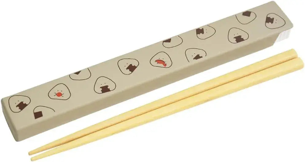 Ippinsha Gyutto Onigiri-san Nori Bento Box Antibacterial Coating - Gray - 4536818471290