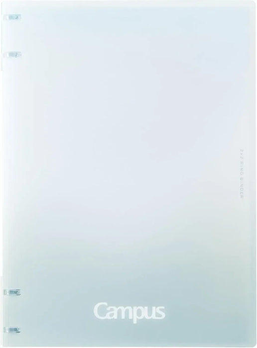 Kokuyo Campus Notebook-like Binder Positive Relax 2 x 2 Ring B5 - Evening Grey-1 - 4901480437736