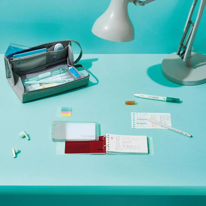 Kokuyo Campus Pencil Case with Tray for Easy Viewing