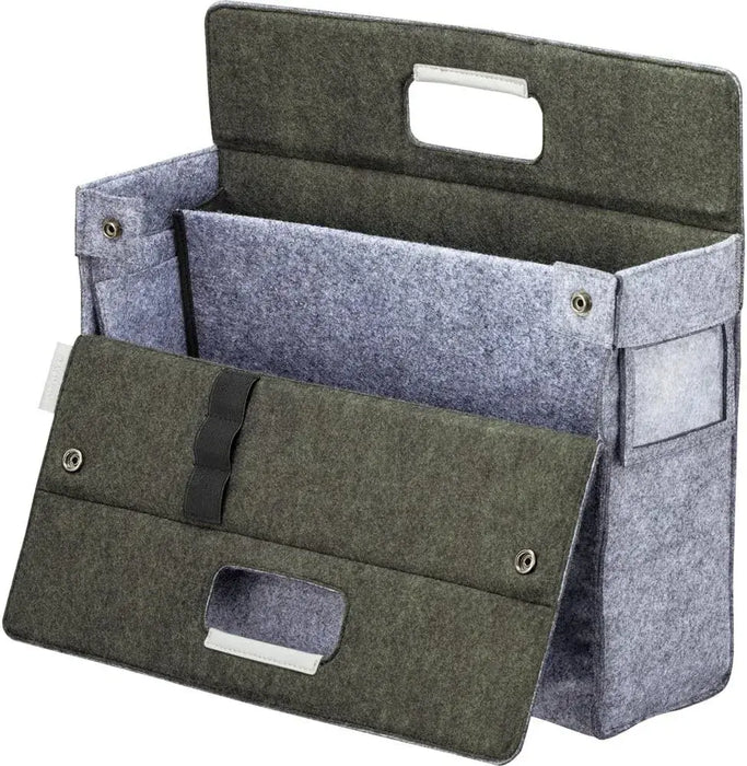 Kokuyo Mobile Bag mo baco Portable Carrying Case - Green Felt - 4901480327006