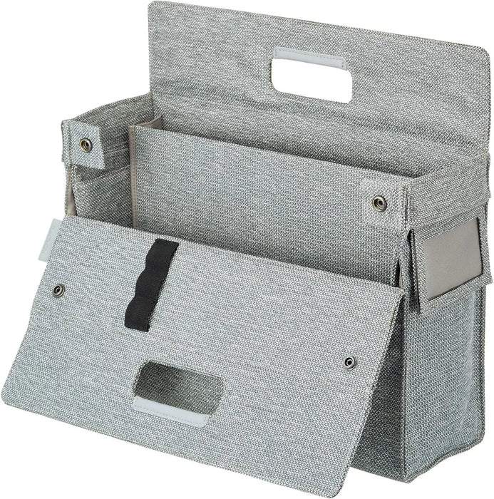 Kokuyo Mobile Bag mo baco Portable Carrying Case - Gray Knit Fabric - 4901480387086
