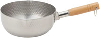 Kourikka Stainless Steel Yukihira Pan with Hook and Spout