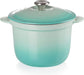 Le Creuset Cast Enameled Two-Handed Cocotte Pot 18 Cherry Red Oven Safe Le Creuset - Cool Mint 20cm
 - 0024147301981