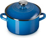 Le Creuset Enameled Steel Petite Stockpot 3.8 Quart Sea Salt Le Creuset - Marseille 3.6L
 - 0630870349925