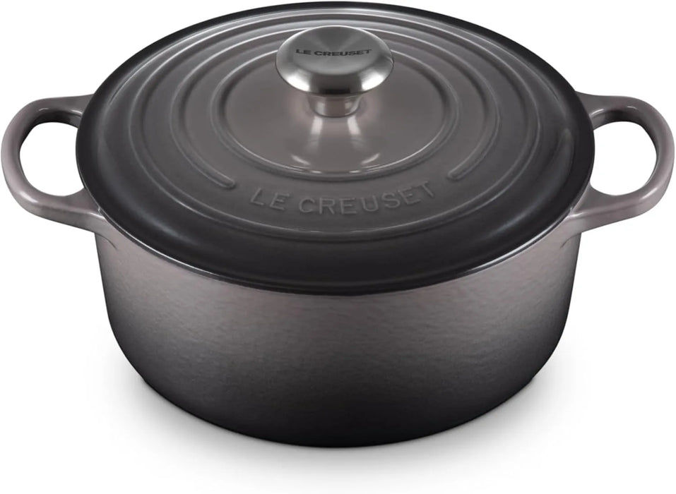 Le Creuset Signature Round Casserole with Lid 11 Inch Induction Compatible Le Creuset - Oyster
 - 0024147267485