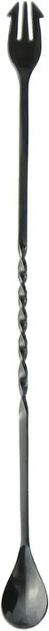 Nagao Tsubamesanjo Bar Spoon 18-0 Stainless Steel Made in Japan - Black 25cm - 4992519085257