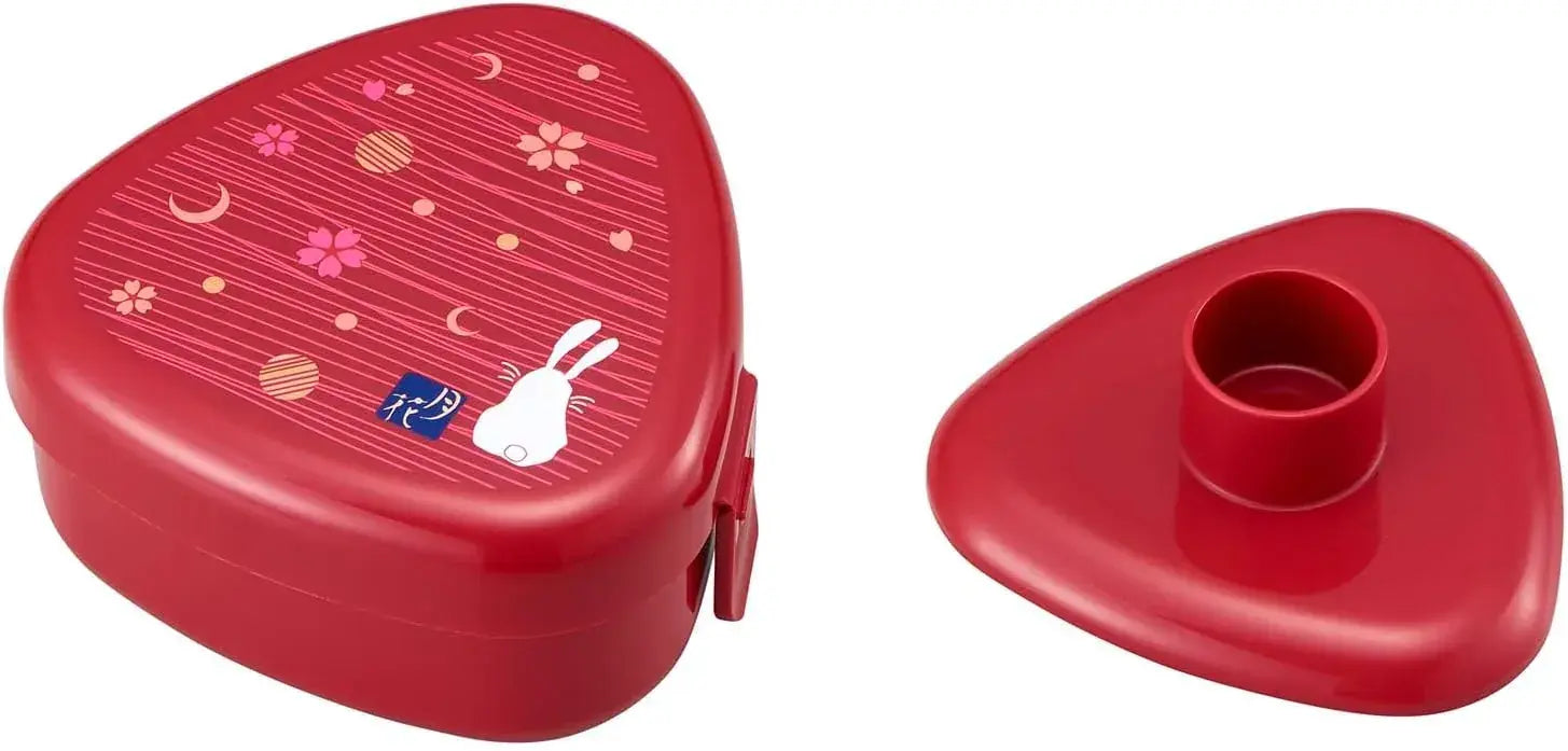 OSK Antibacterial Microwave Safe Press Mold Rice Ball Case - Floral 290ml - 4970825142284