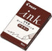 Pilot IRF50S10BN Fountain Pen Cartridges Brown Pack of 50