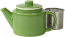 Saikai Pottery Hasami Ware Teapot with Stainless Steel Tea Strainer - Green - 4965451138756