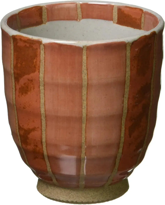 Saikai Pottery Tokusakusa Rice Bowl Ceramic Tableware - Tea Cup Red - 4965451663845