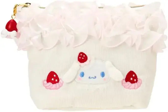 Sanrio Cinnamon Roll Strawberry Whipped Cake Mug - Pouch - 4550624351614