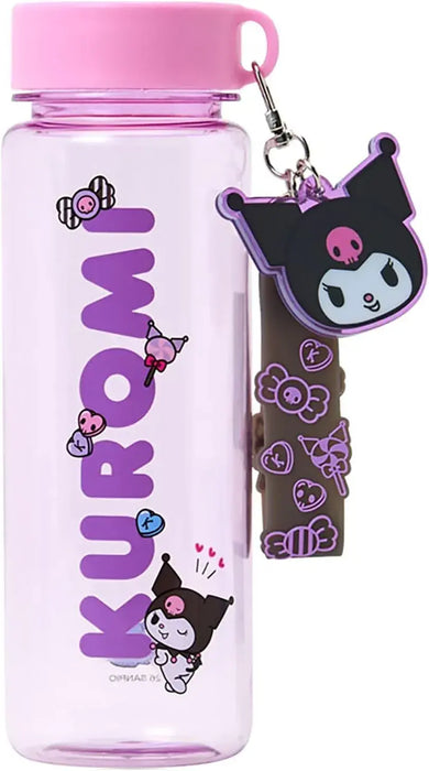 Sanrio Clear Bottle with Strap Direct Drinking Cold Water Only