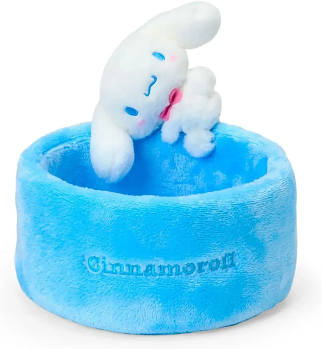 Sanrio Mascot Storage Box Round Kuromi - Cinnamorol - 4550624315197