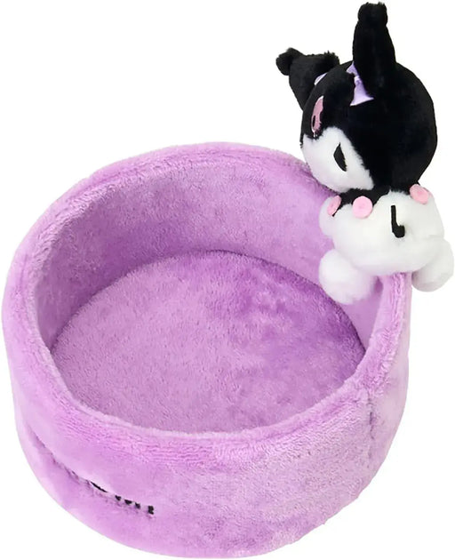 Sanrio Mascot Storage Box Round Kuromi
