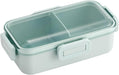 Skater 2-Tier Lunch Box Dishwasher and Microwave Safe Made in Japan - Green 530ml - 4973307725975