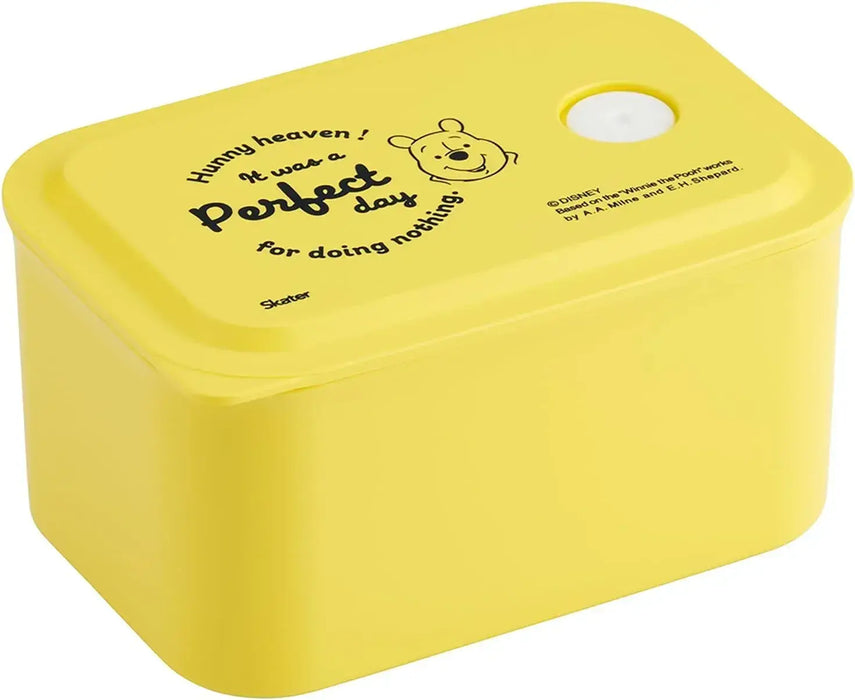 Skater Biomass Easy to Clean Lunch Box with Dome-Shaped Lid - Winnie The Pooh - 4973307686962
