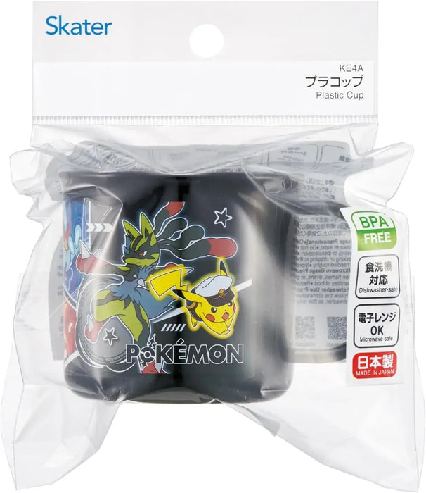 Skater Kids Plastic Cup 200ml Dishwasher Safe Japan Made Pokemon