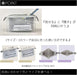 Sun-Star Stationery Pen Case Clear Pouch Flat Design