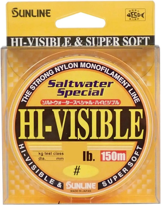 Sunline Nylon Line Saltwater Special High Visibility Fishing Line - No. 6
 - 4968813920310