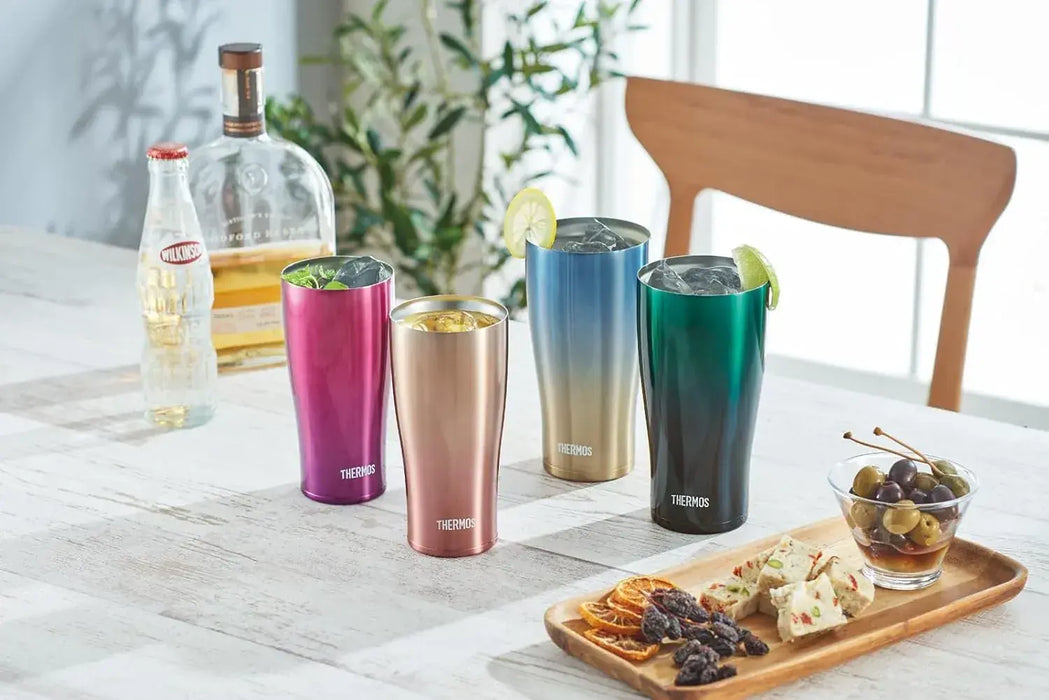 Thermos Vacuum Insulated Tumbler 600ml Blue Gradient Dishwasher Safe