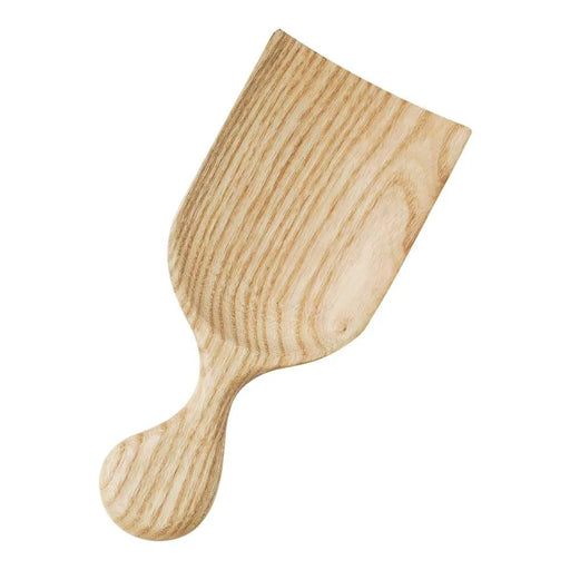 Wood Scoop Twist Spoon 11.6x3.8cm Durable Handmade Kitchen Tool Yamaco - Scoop
 - 4988484090006