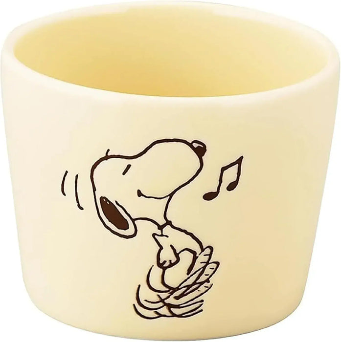 Yamaka Peanuts Snoopy Porcelain Dessert Cup Made in Japan