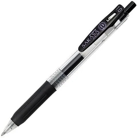 Zebra Gel Ballpoint Pen Sarasa Clip 1.0mm Black Ink Smooth Writing Zebra Technologies