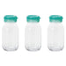 Aderia Japan 3Pc 925Ml Green Storage Container - User-Friendly Pot Bottle for Cold Water, Barley Tea, and Plum Wine-Kiichin - The #1 Place for Japanese Goods in Your Hand!