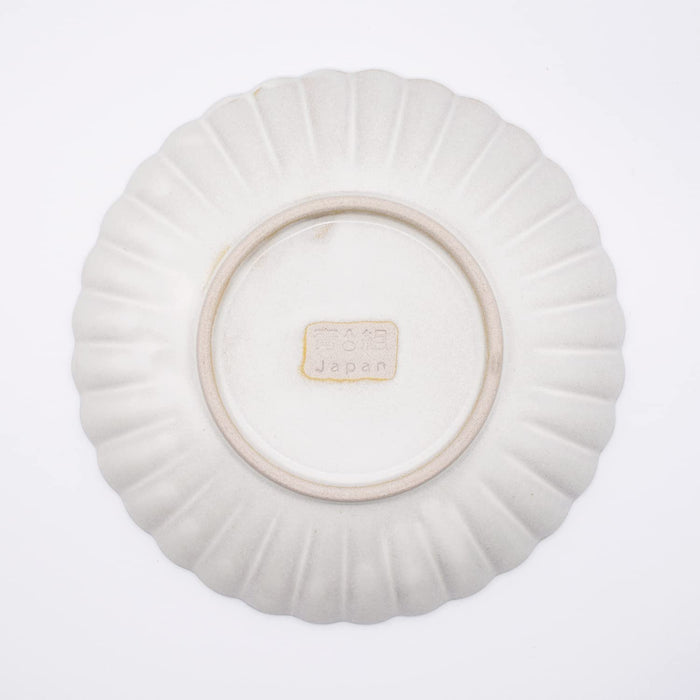 Aito Hana Plate Dish M 16cm Ginkaku Seto Ware Japan-Kiichin - The #1 Place for Japanese Goods in Your Hand!