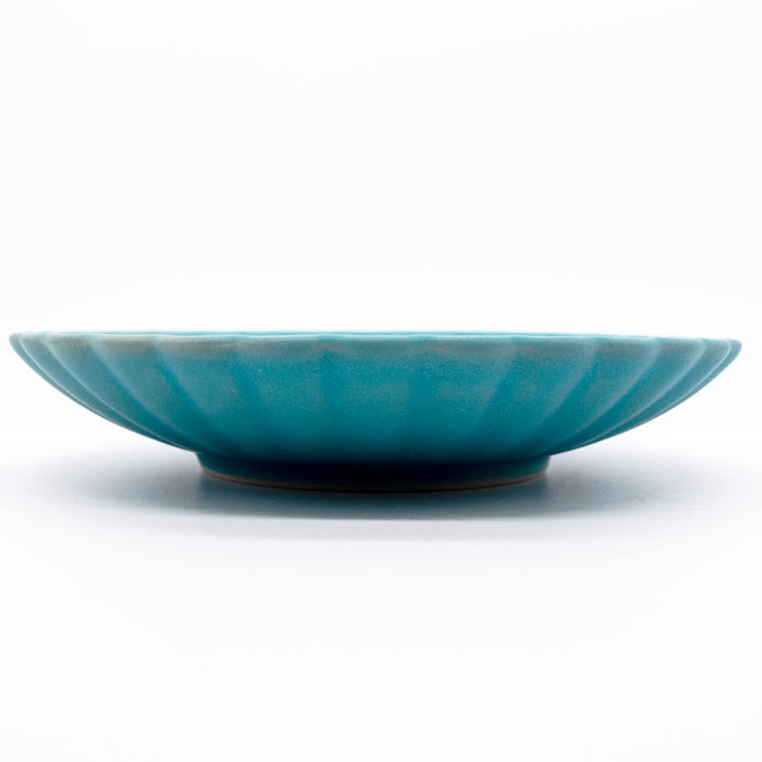 Aito Hana Plate Dish M 16cm Peacock Seto Ware Japan-Kiichin - The #1 Place for Japanese Goods in Your Hand!