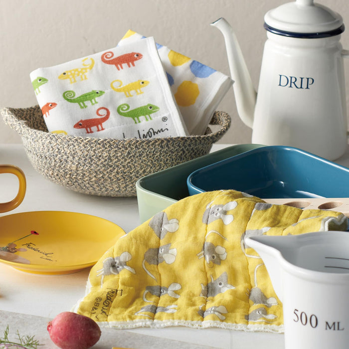 Aito Leo Lionni Mosquito Net Fabric Dishcloth 30cm Japan 278604-Kiichin - The #1 Place for Japanese Goods in Your Hand!
