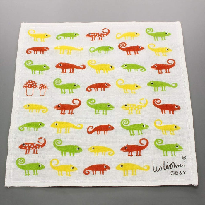 Aito Leo Lionni Mosquito Net Fabric Dishcloth 30cm Chameleon Japan 278606 White-Kiichin - The #1 Place for Japanese Goods in Your Hand!