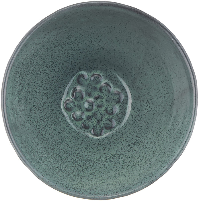 Aito Lien Bowl Plate 11x7cm M Aqua Mino Ware Japan 267856-Kiichin - The #1 Place for Japanese Goods in Your Hand!