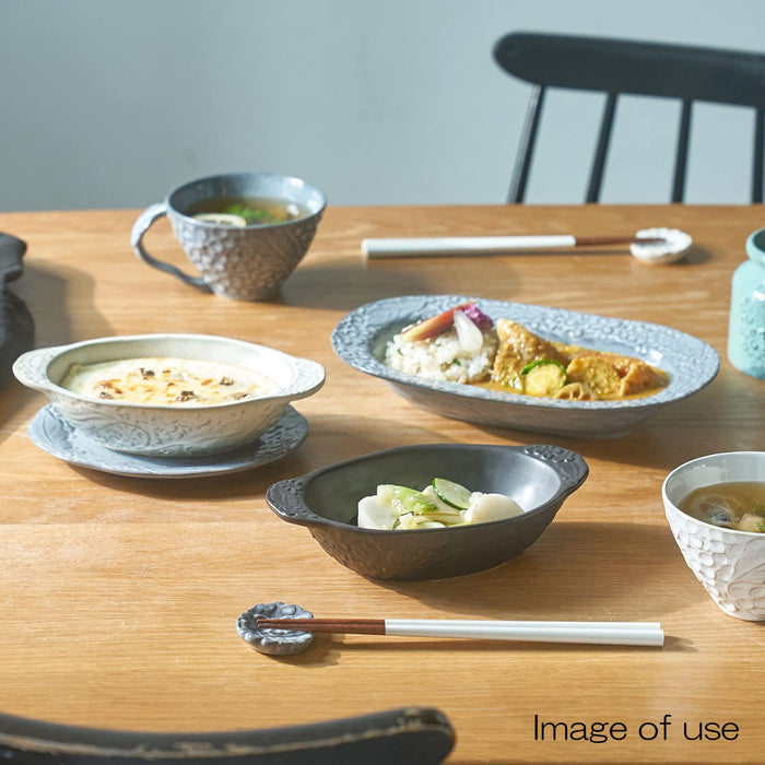 Aito Lien Gratin Dish Bowl 20x12cm Microwave/Dishwasher Safe Japan-Kiichin - The #1 Place for Japanese Goods in Your Hand!