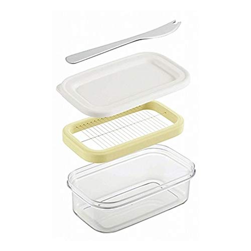 Akebono Sangyo ST-3007 Butter Case W/Cutter & Knife-Kiichin - The #1 Place for Japanese Goods in Your Hand!
