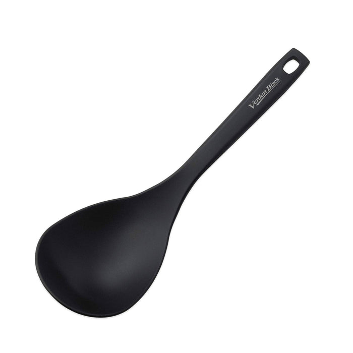 Shimomura Kougyou Antibacterial Vb-204 Black Nylon Spoon Japan Made Dishwasher Safe-Kiichin - The #1 Place for Japanese Goods in Your Hand!