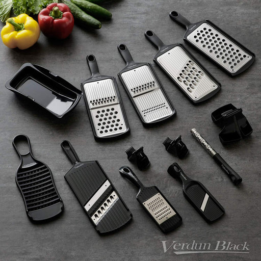 Shimomura Kougyou Antibac VB-608 Dishwasher Safe Japan Made Black Slicer Container-Kiichin - The #1 Place for Japanese Goods in Your Hand!