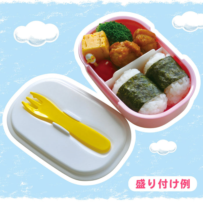 Lec Japan Anpanman Pink Lunch Box Bento Box with Fork - 270ml-Kiichin - The #1 Place for Japanese Goods in Your Hand!