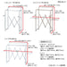 Belle Maison 3-Rod Aluminum Drying Stand - Japanese Design-Kiichin - The #1 Place for Japanese Goods in Your Hand!