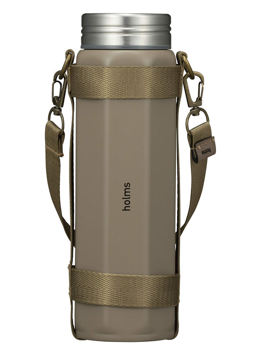 CB Japan Water Bottle 460ml Vacuum Insulated Steel w/Holder Octa Bottle Holms-Kiichin - The #1 Place for Japanese Goods in Your Hand!