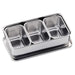 Premium Clover Stainless Steel Yakumi Seasoning Container - 3 Compartments-Kiichin - The #1 Place for Japanese Goods in Your Hand!