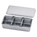 Compact 3-Compartment Stainless Steel Yakumi Seasoning Container by Clover-Kiichin - The #1 Place for Japanese Goods in Your Hand!