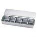 Compact 5-Compartment Stainless Steel Yakumi Seasoning Container by Clover-Kiichin - The #1 Place for Japanese Goods in Your Hand!