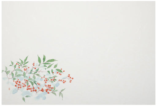 Daikoku Kogyo Japan Nanten T-129 Placemat Table Mat - Seasonal Pattern (100 pcs)-Kiichin - The #1 Place for Japanese Goods in Your Hand!