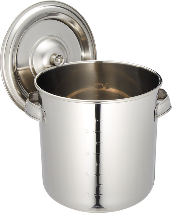 Ebm 18-8 Kitchen Pot 24cm Plate-Kiichin - The #1 Place for Japanese Goods in Your Hand!