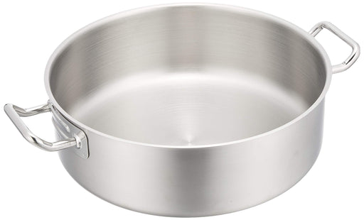 Ebm 18-8 Prochef IH Pot 30cm No Lid-Kiichin - The #1 Place for Japanese Goods in Your Hand!