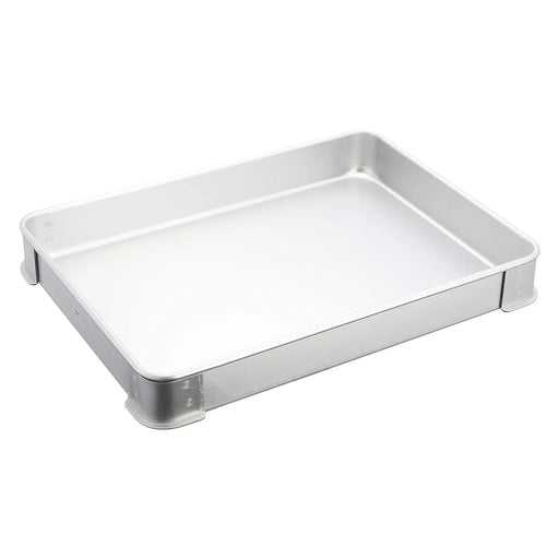 Ebm Anodized Aluminium Stackable Tray - 400x300x40mm, Durable and Versatile-Kiichin - The #1 Place for Japanese Goods in Your Hand!