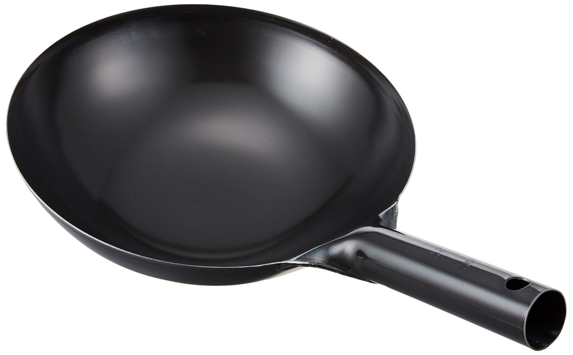 Ebm 27Cm Iron Blue Temper Press Chinese One Hand Pot-Kiichin - The #1 Place for Japanese Goods in Your Hand!