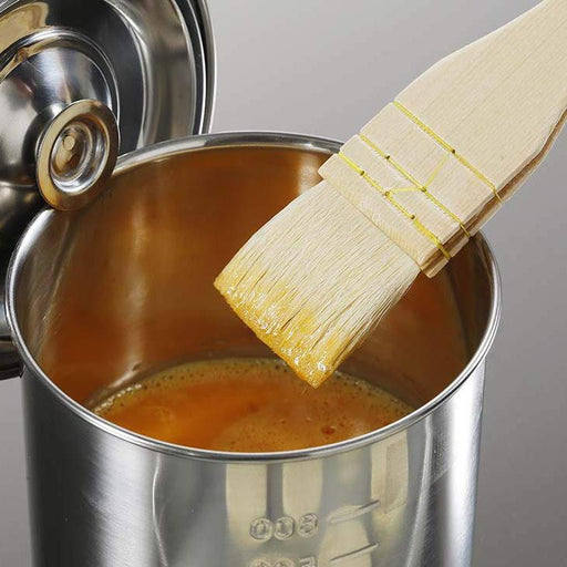45mm White Goat Hair Confectionery Cooking Brush-Kiichin - The #1 Place for Japanese Goods in Your Hand!