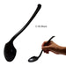 Entec Japan 21.8Cm Marble Melamine Ramen Spoon - Long-Handled Utensil for Priority Dining-Kiichin - The #1 Place for Japanese Goods in Your Hand!